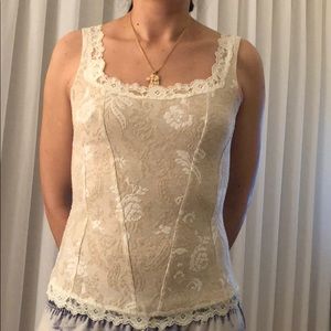 “Arianne” lace top